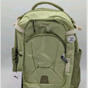 PUMA Challenger Backpack Fully Padded 15” Laptop Pocket Sage Green